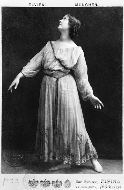 Isadora Duncan (1877-1927) ca. 1903-04 von Elvira Studio